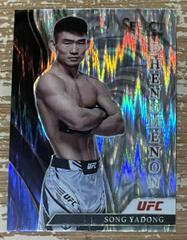 Song Yadong [Flash] Ufc Cards 2022 Panini Select UFC Phenomenon Prices