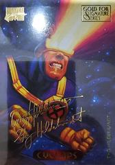 Cyclops [Gold Foil Signature] Marvel 1994 Masterpieces Prices