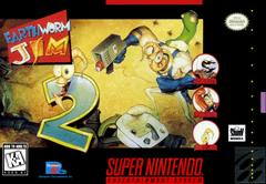 Earthworm Jim 2 - Front | Earthworm Jim 2 Super Nintendo