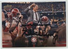Gene Stallings [Autograph] Football Cards 2012 Upper Deck University of Alabama Prices