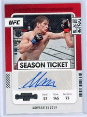 Movsar Evloev Ufc Cards 2022 Panini Chronicles UFC Contenders Rookie Season Ticket Autographs Prices