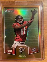 Julio Jones [Refractor] #BCR-24 Football Cards 2011 Bowman Chrome Rookie Preview Prices