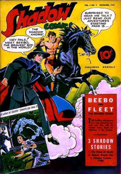 Shadow Comics Vol. 2 #9 (1942) Comic Books Shadow Comics