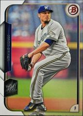 Matt Garza #89 Baseball Cards 2015 Bowman Prices