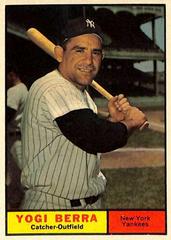 Yogi Berra #425 Baseball Cards 1961 Topps Prices