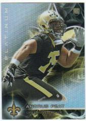 Andrus Peat #124 Football Cards 2015 Topps Platinum Prices