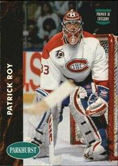 Patrick Roy #442 Hockey Cards 1991 Parkhurst Prices