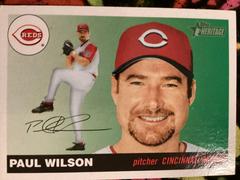 Paul Wilson Baseball Cards 2004 Topps Heritage Prices