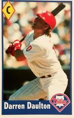 Darren Daulton #21 Baseball Cards 1995 Fleer Panini Stickers Prices