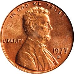 1977 D Coins Lincoln Memorial Penny Prices