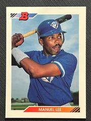 Manuel Lee #421 Baseball Cards 1992 Bowman Prices