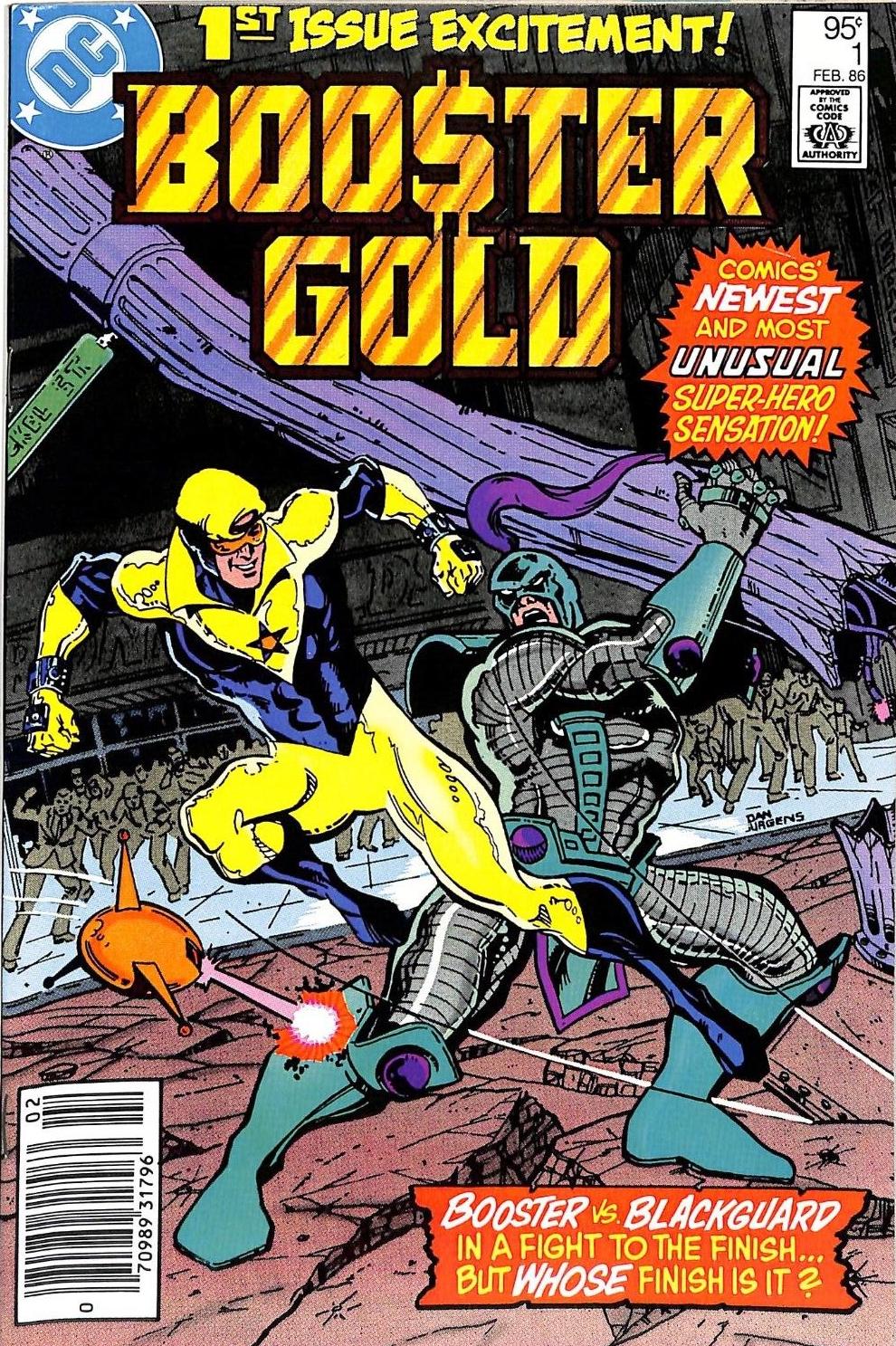 Booster Gold [Canadian Price] #1 (1986) Comic Books Booster Gold