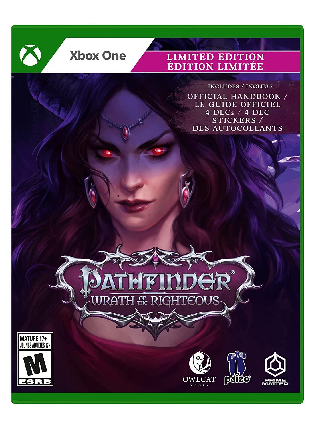 Pathfinder Wrath of the Righteousness [Limited Edition] Prices Xbox