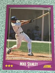Mike Stanley #47 Baseball Cards 1988 Score Prices