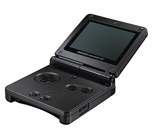 Black Gameboy Advance SP PAL GameBoy Advance