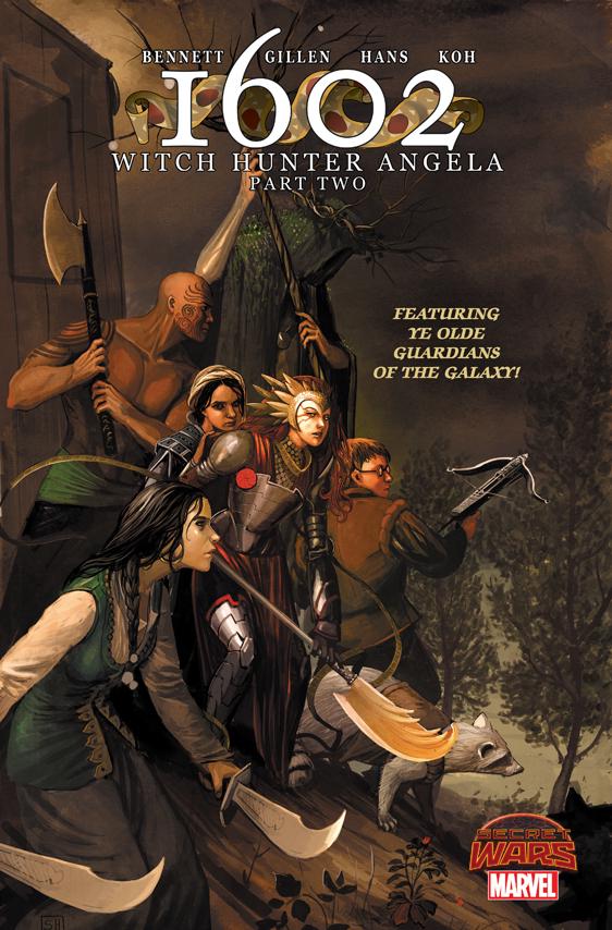 1602: Witch Hunter Angela #2 (2015) Comic Books 1602: Witch Hunter Angela