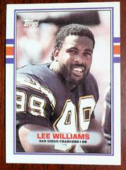 Lee Williams Football Cards 1989 Topps Prices