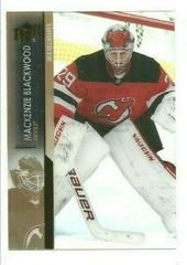 Mackenzie Blackwood [Clear Cut Exclusives] #107 Hockey Cards 2021 Upper Deck Prices
