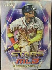 Ronald Acuna Jr. #SMLBC-3 Baseball Cards 2023 Topps Stars of MLB Chrome Prices