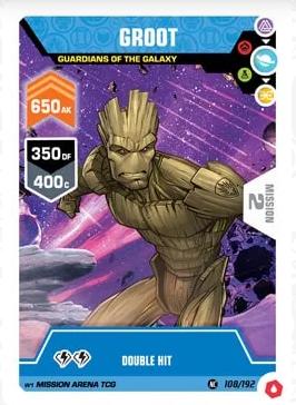 GROOT #108 Marvel 2022 Mission Arena