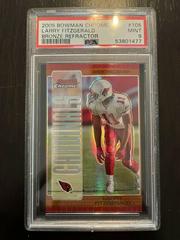 Larry Fitzgerald [Bronze Refractor] #105 Football Cards 2005 Bowman Chrome Prices