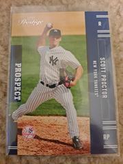 Scott Proctor Baseball Cards 2005 Playoff Prestige Prices