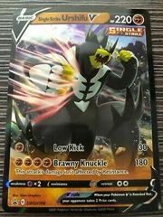 Pokemon Ultra Rare Holo jumbo single strike Urshifu V Card SWSH106 Regular Size 