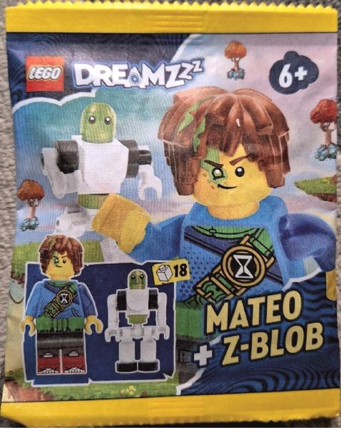 Mateo and Z-Blob paper bag #552301 LEGO DreamZzz