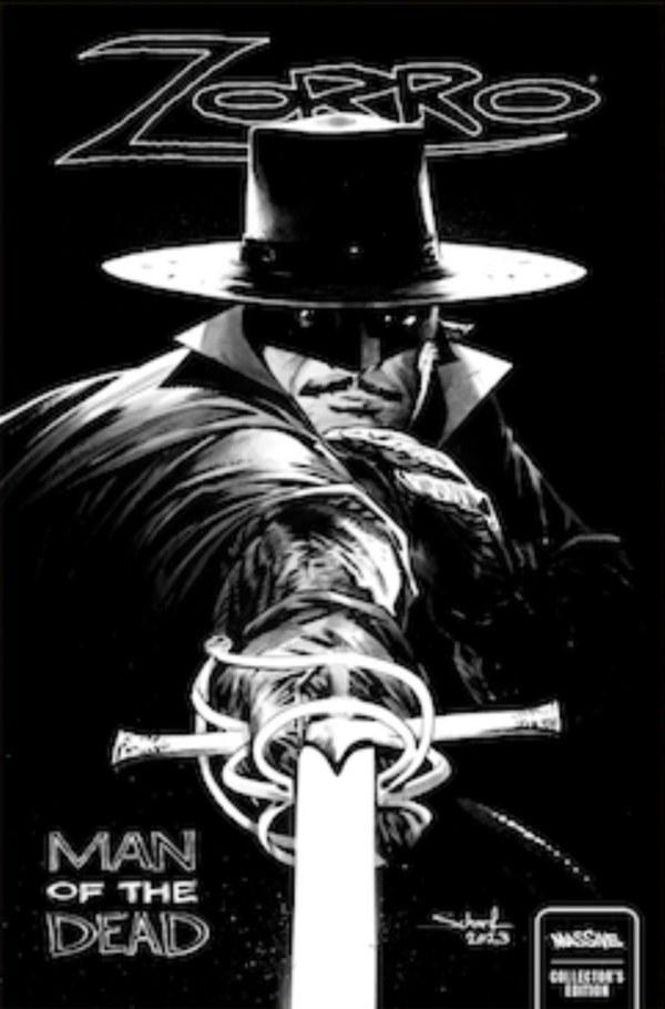 Zorro: Man of the Dead [Scharf Foil] #4 (2024) Comic Books Zorro: Man of the Dead