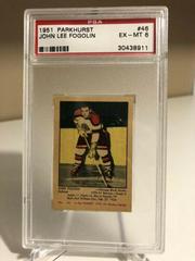 John Lee Fogolin Hockey Cards 1951 Parkhurst Prices