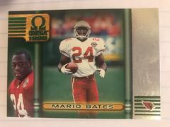 Mario Bates #1 Football Cards 1999 Pacific Omega Prices