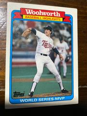 Frank Viola [WS MVP] Baseball Cards 1988 Woolworth Prices