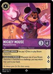Mickey Mouse - Wayward Sorcerer [Foil] #51 Lorcana First Chapter Prices