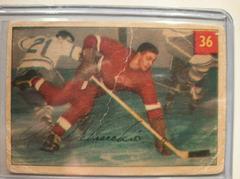Alex Delvecchio #36 Hockey Cards 1954 Parkhurst Prices