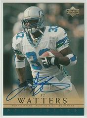 Ricky Watters [Gold] Football Cards 2000 Upper Deck Legends Autographs Prices