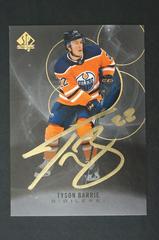 Tyson Barrie [Black] Hockey Cards 2020 SP Authentic Prices