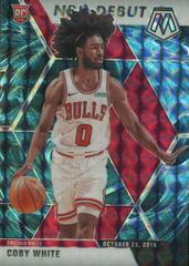 Coby White [Genesis] #264 Basketball Cards 2019 Panini Mosaic Prices