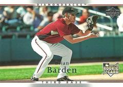 Brian Barden #526 Baseball Cards 2007 Upper Deck Prices