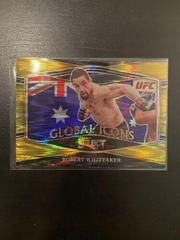 Robert Whittaker [Gold Flash] #2 Ufc Cards 2022 Panini Select UFC Global Icons Prices