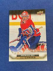 Patrick Roy Hockey Cards 2015 Upper Deck Canvas Prices
