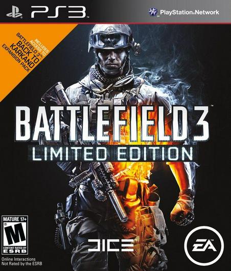 Battlefield 3 Limited Edition Cover Art