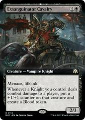 Exsanguinator Cavalry [Extended Art] Magic March of the Machine Commander Prices