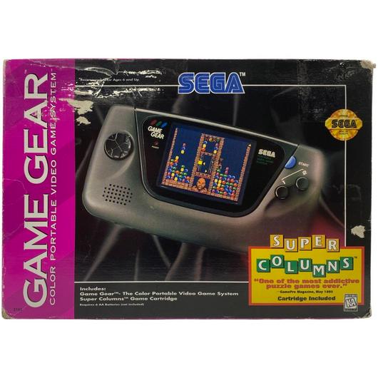 Game Gear System with Super Columns | Item only | Sega Game Gear