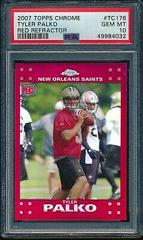 Tyler Palko [Red Refractor] #TC176 Football Cards 2007 Topps Chrome Prices