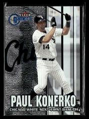 Paul Konerko #73 Baseball Cards 2000 Fleer Gamers Prices