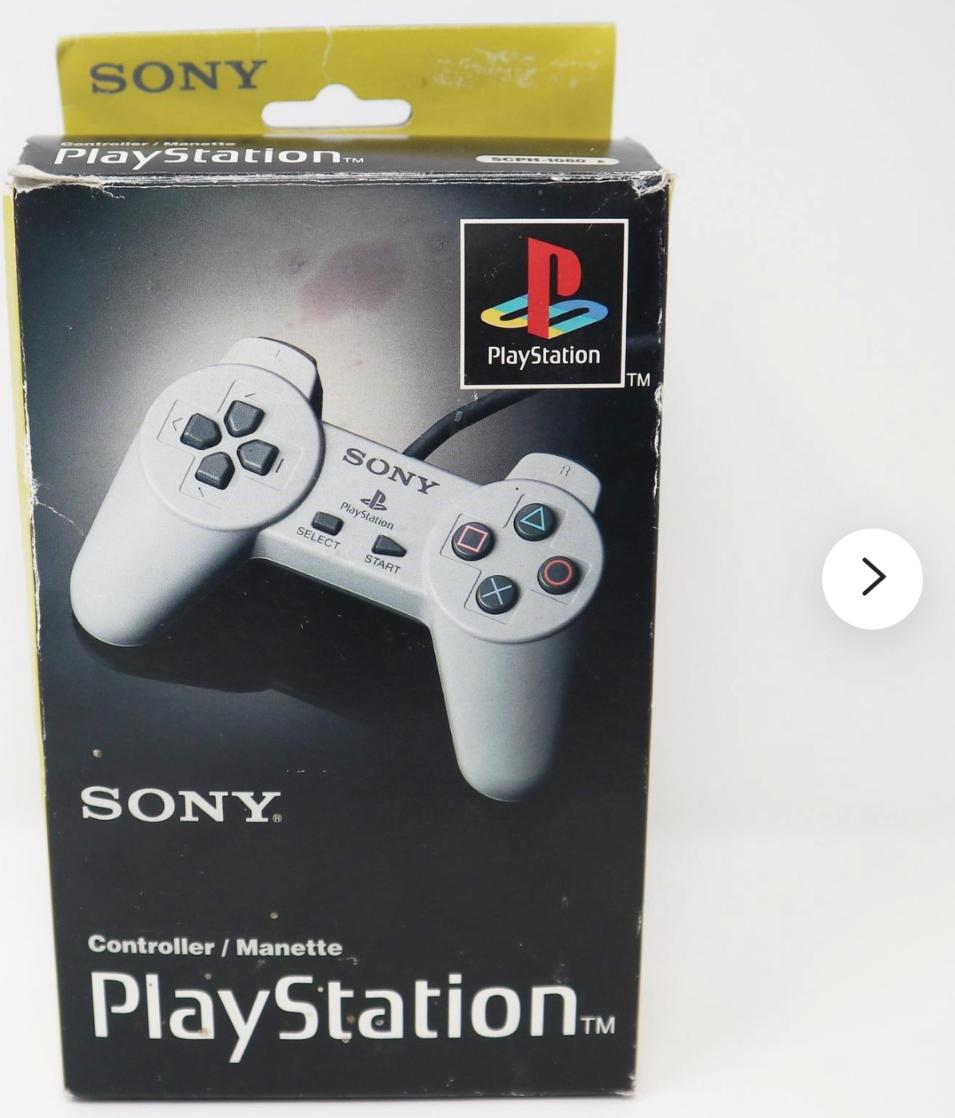 Playstation 1 Original Controller [White] Playstation