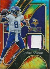 Kirk Cousins [Tie-Dye Prizm] Football Cards 2020 Panini Select Swatches Prices