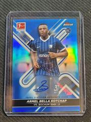 Armel Bella Kotchap [Blue] Soccer Cards 2021 Topps Finest Bundesliga Autographs Prices