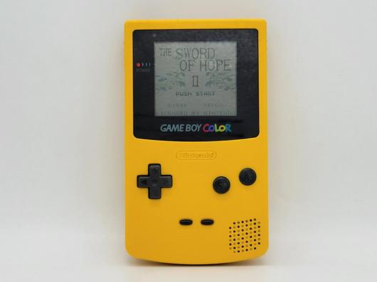 Game Boy Color Yellow photo