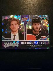 Connor McDavid Hockey Cards 2021 Upper Deck MVP Before and After Prices